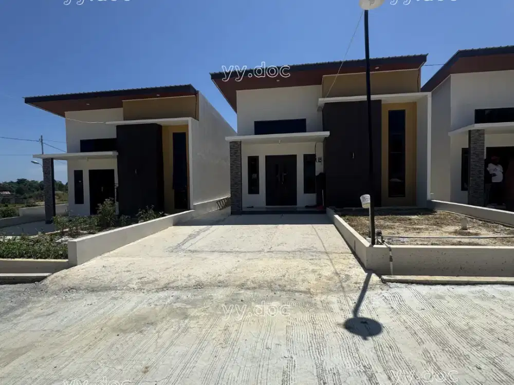 Rumah Baru Konsep Modern Lingkungan Nyaman, Balikpapan Timur