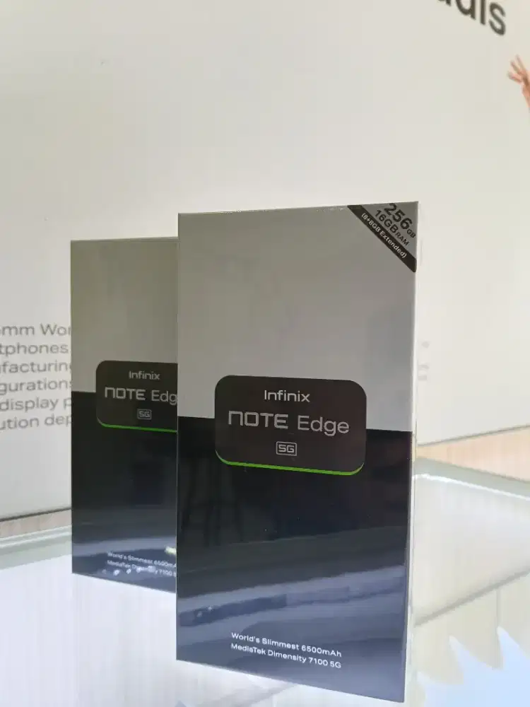 INFINIX NOTE EDGE 5G 8/256 ORI SEGEL GARANSI RESMI