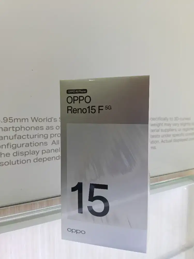OPPO RENO 15F 5G 12/256 ORI SEGEL GARANSI RESMI