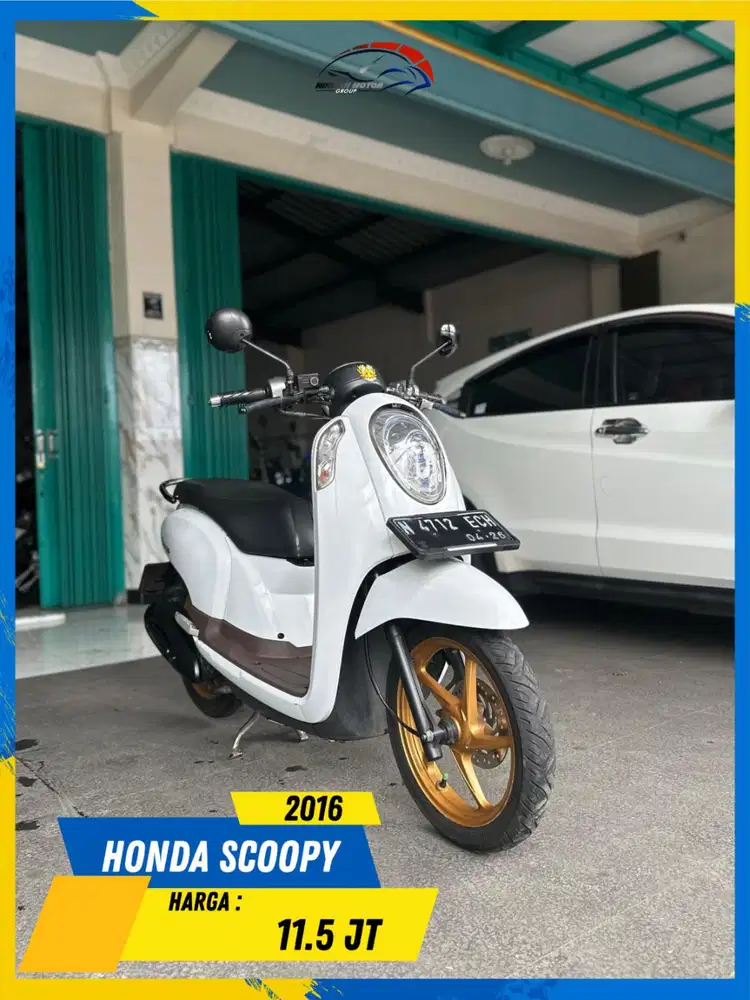 HONDA SCOOPY 2016 SIAP GASS BOLOH HIKMAH MOTOR KEPUH MALANG