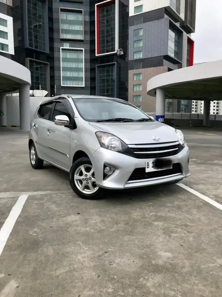 Km 4rb Toyota Agya 1.0 G Manual Th 2014 Setangan dari Baru! Full Ori!!