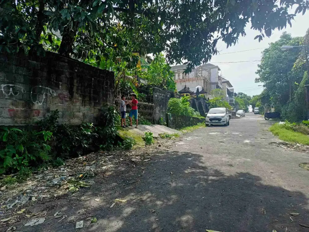 termurah!! jl gunung catur gatsu barat beli tanah bonus tanah 3 are