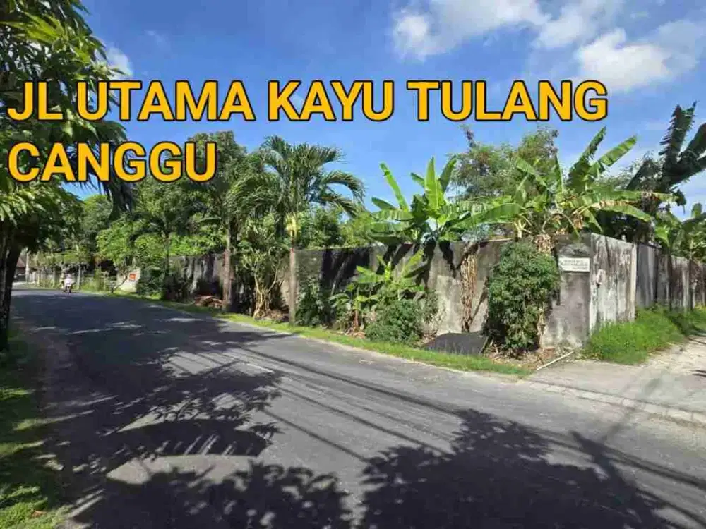 tanah jl utama kayu tulang canggu