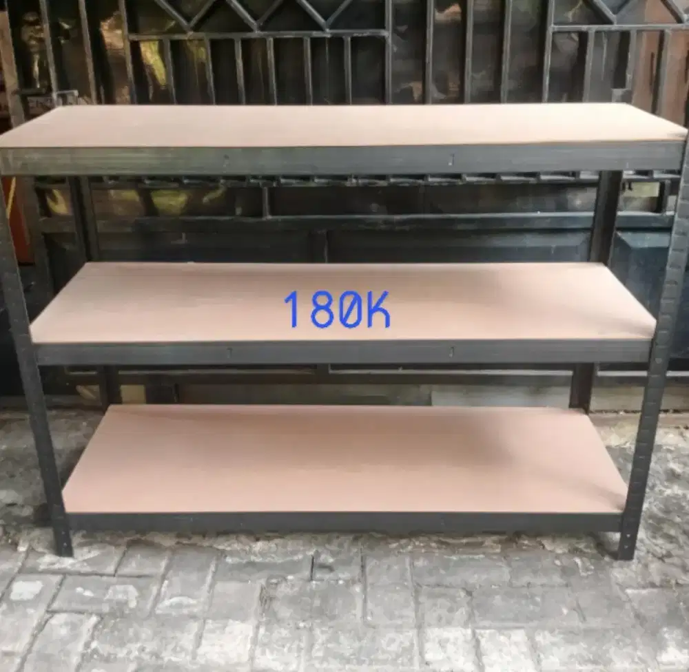 Rak susun 3 besi ringan