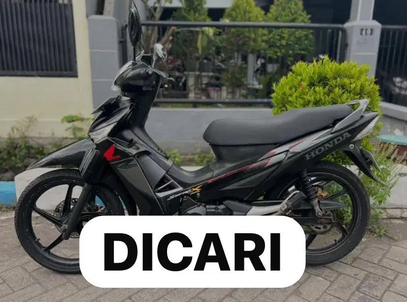 Di Cari Supra X 125 Double Disk DD Tahun 2007 Ke Atas Supra X 2009