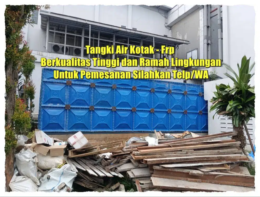 Tangki Panel,Tangki Air Fiberglass,Roof Tank,Tangki Air Kotak,Toren Ai