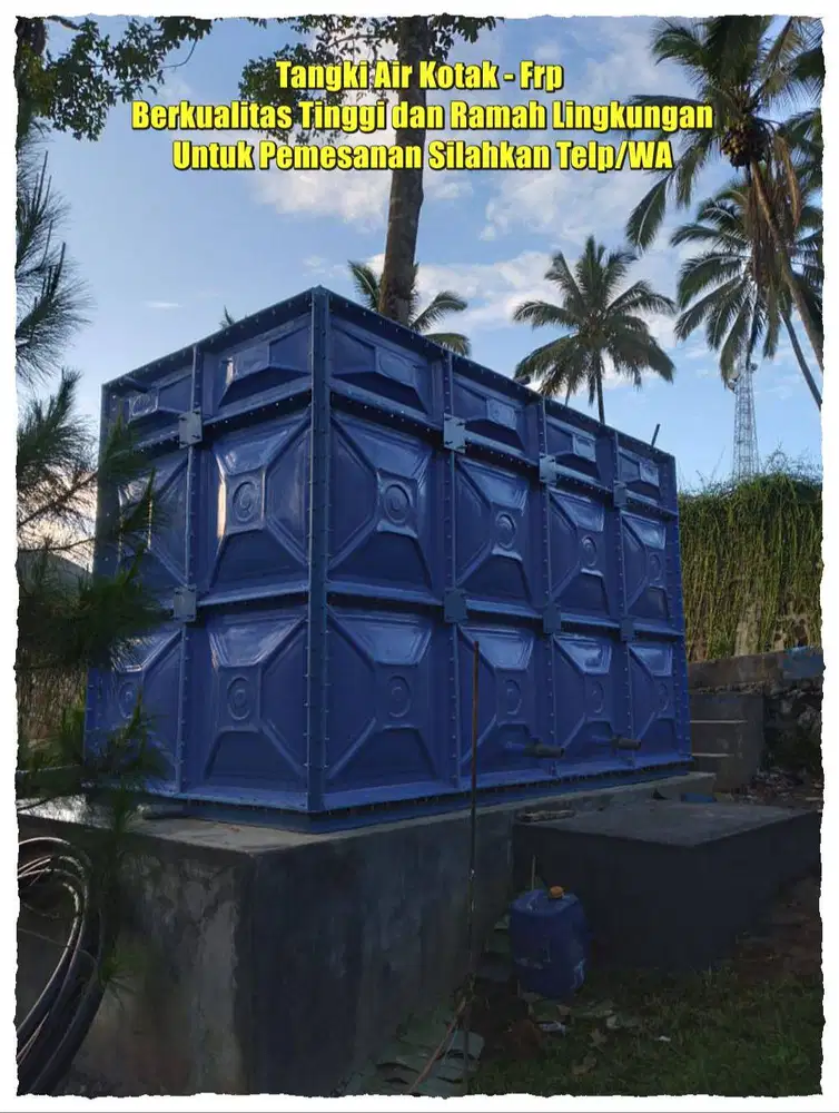 PANEL TANK – TANGKI AIR – TANGKI PANEL – ROOFTANK – TANGKI FIBERGLASS