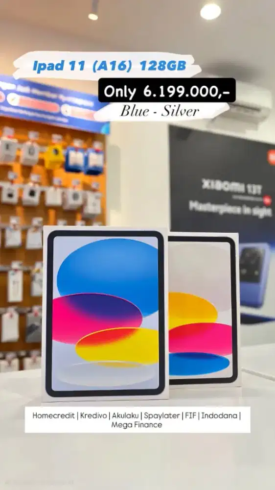 ipad 11 (A16) 128 garansi resmi ibox