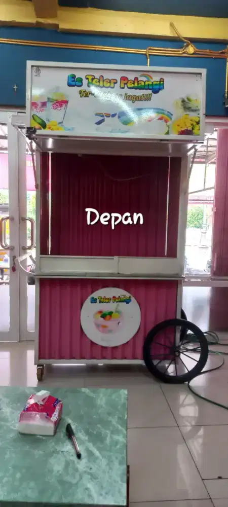 Gerobak Bekas Es Teler