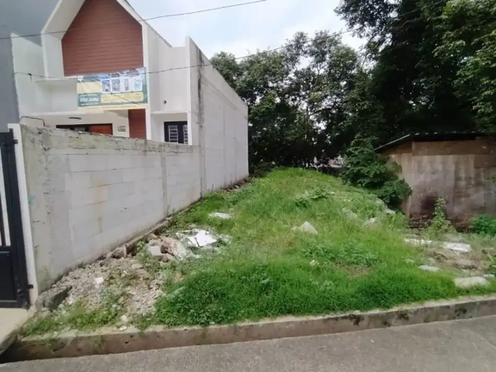 Tanah Siap Bangun Nempel Perumahan Depok Maharaja, Dekat Mall DTC, Tol Kukusan & Stasiun Depok