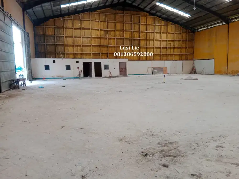 Gudang Muara Baru luas 835m, cocok utk Cold Storage