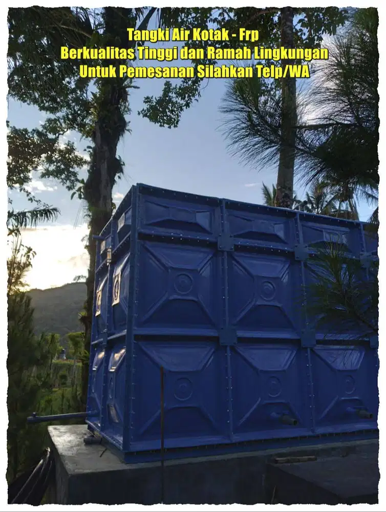 TANDON FRP – TANGKI AIR – TANGKI PANEL -PANEL TANK – TANGKI GWT