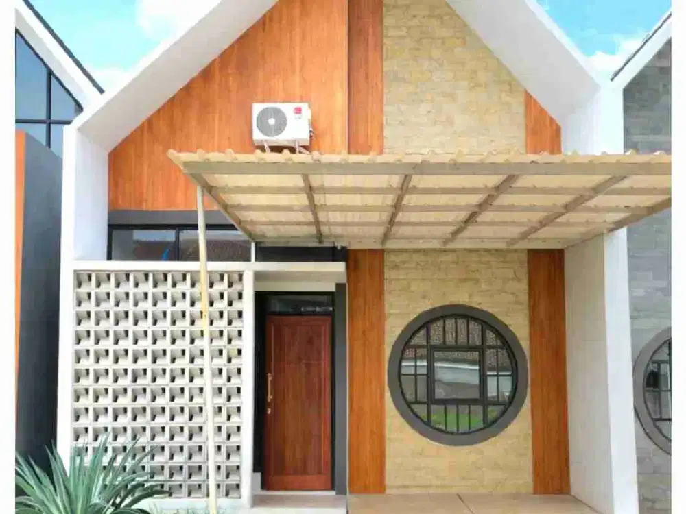 Scandinavian Modern Bojongede bogor, tanah luas 80m ,Harga 591 Juta kpr bank