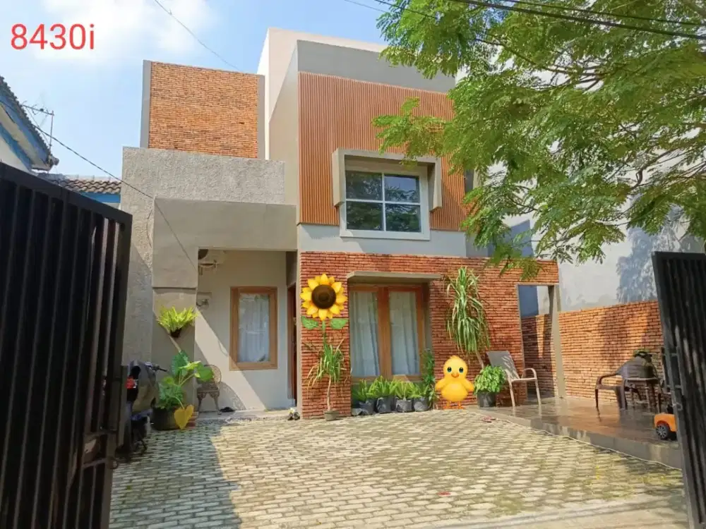 Dijual Rumah Modern Kontemporer Full Furnished 8430i