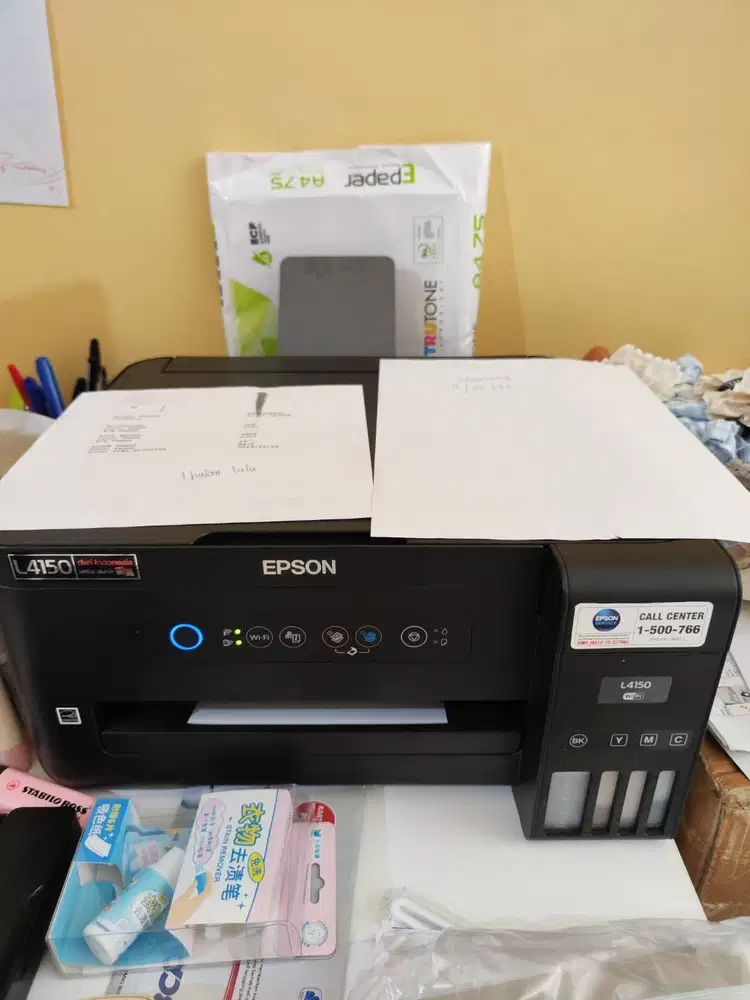 Epson L4150 All In One Print Scan Copy Kondisi Fisik Mulus