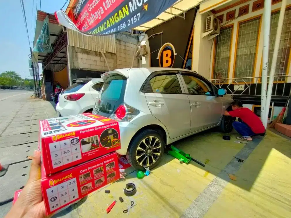 Pasang di BANJARBARU ! Damper BALANCE untuk Redam Limbung Gruduk Mobil