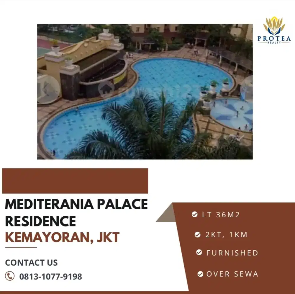 Oper Sewa Apartemen Mediteranian Palace Kemayoran