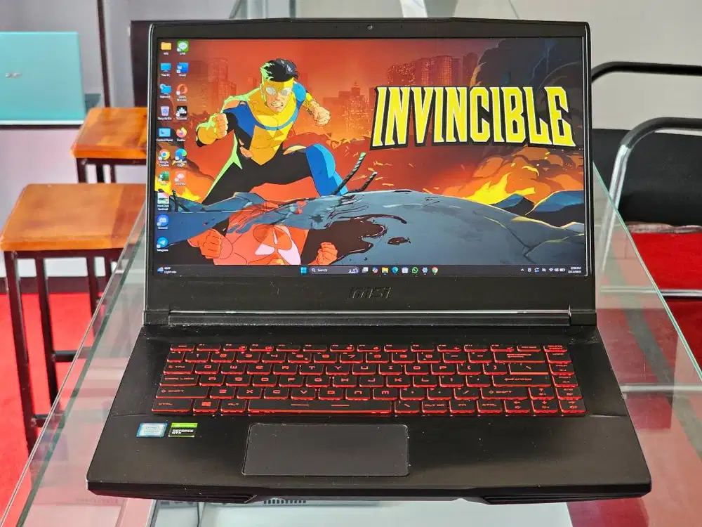 MSI GF63 THIN 9SC intel Core i7 Gen 9 Ram 16 GB SSD 512 GB Nvidia GTX