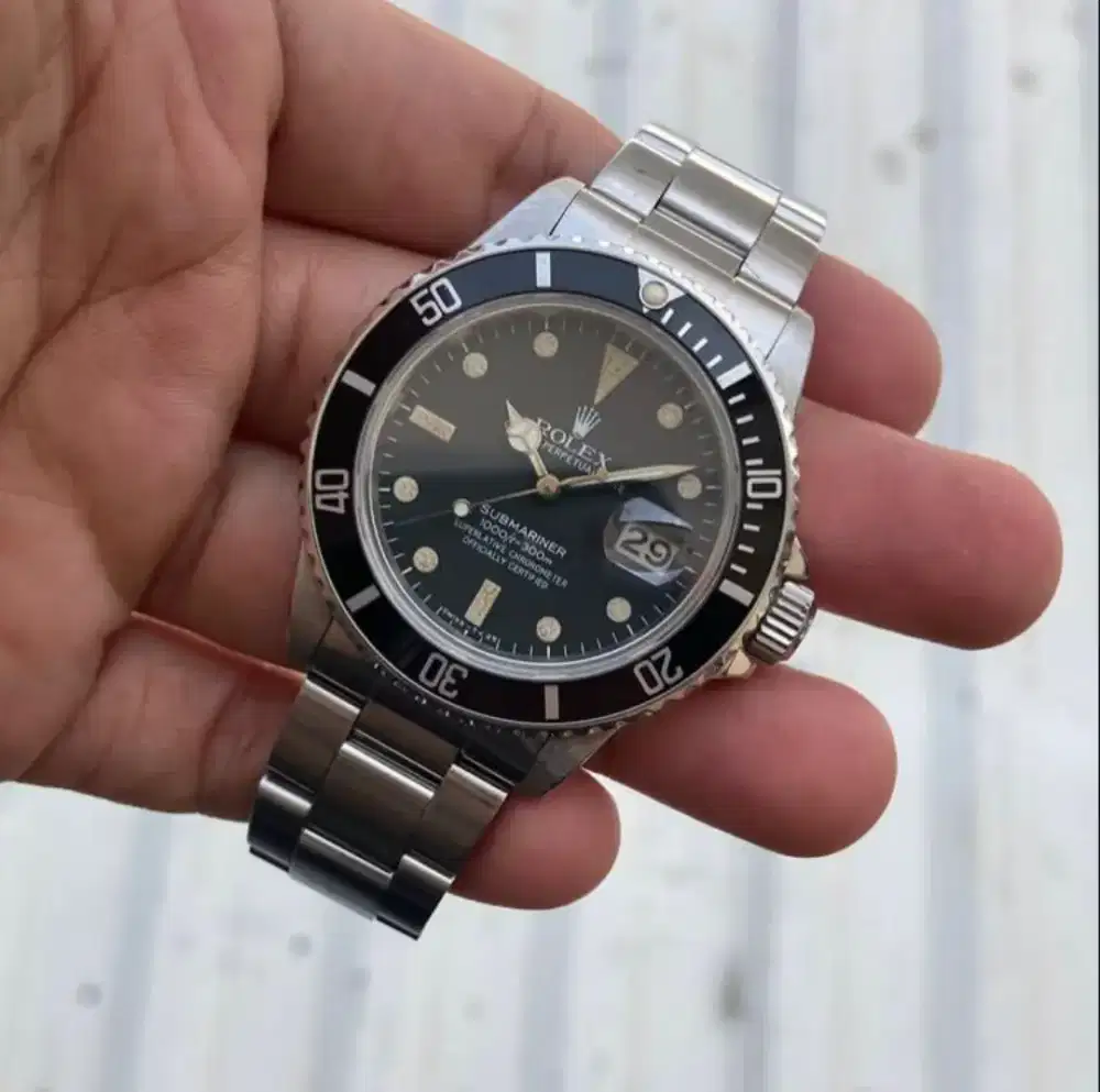 VINTAGE ROLEX SUBMARINER 16800 AUTOMATIC ORIGINAL
YEAR: 1982