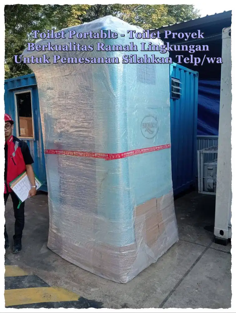 Toilet Portable / Toilet Outdoor/ WC Portable/Toilet Proyek/ Praktis M