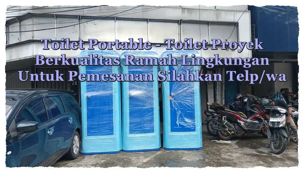 Toilet Portable Jongkok- Toilet Outdoor- WC Portable- Praktis Mudah Di