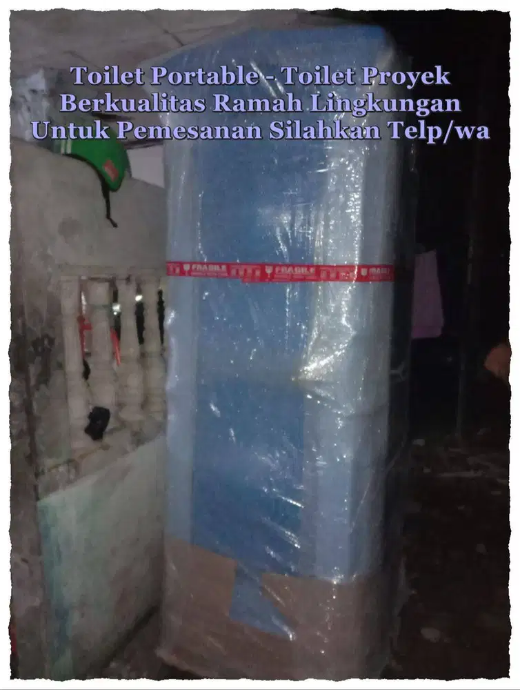 Toilet Portable / Toilet Outdoor/ WC Portable/Toilet Proyek/ Praktis M