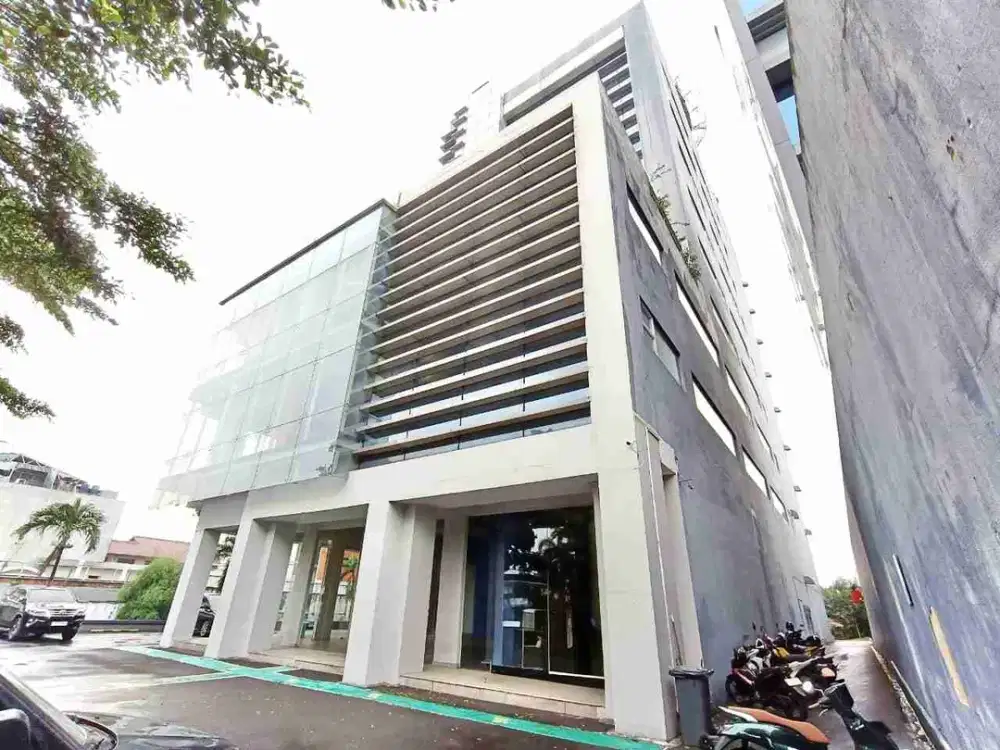 gedung kantor dekat mrt lebak bulus pinggir jalan pondok pinang