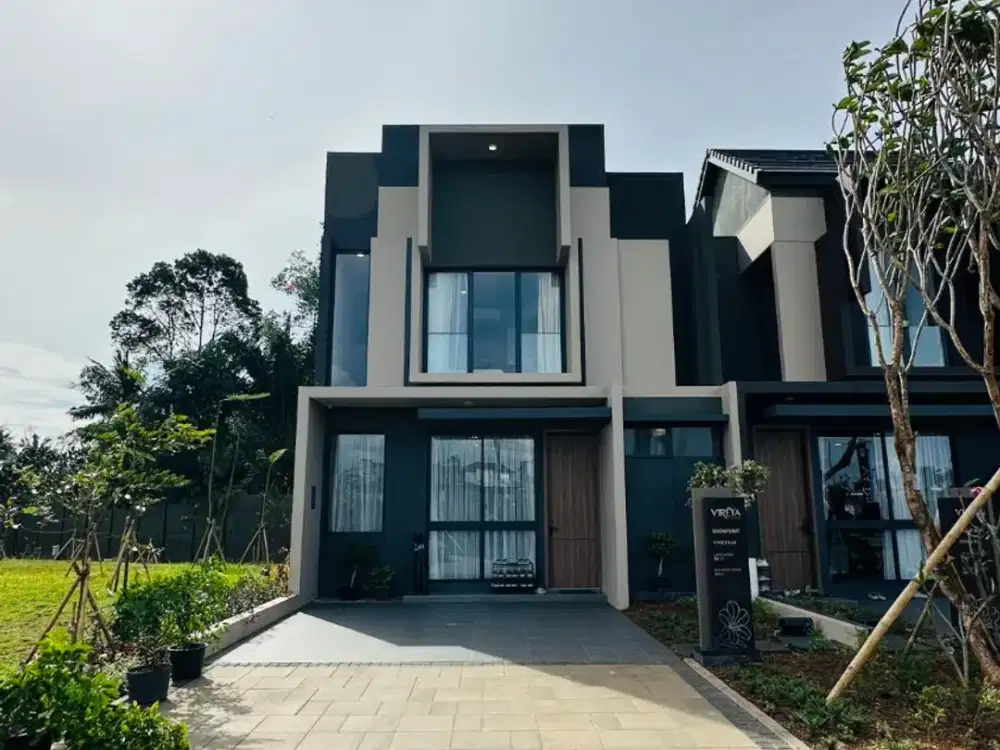 Rumah di Cluster Baru Vireya BSD Dekat Jalan Tol dan Sekolah Ternama