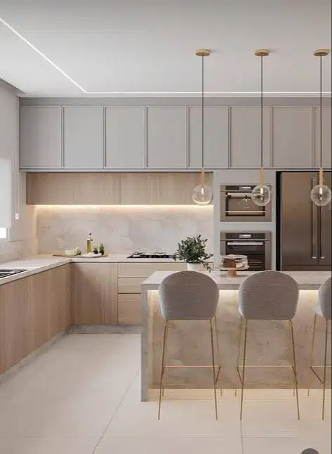 Custom Interior Kitchen Set, Backdrop TV, Lemari, Wardrobe, Kitchenset