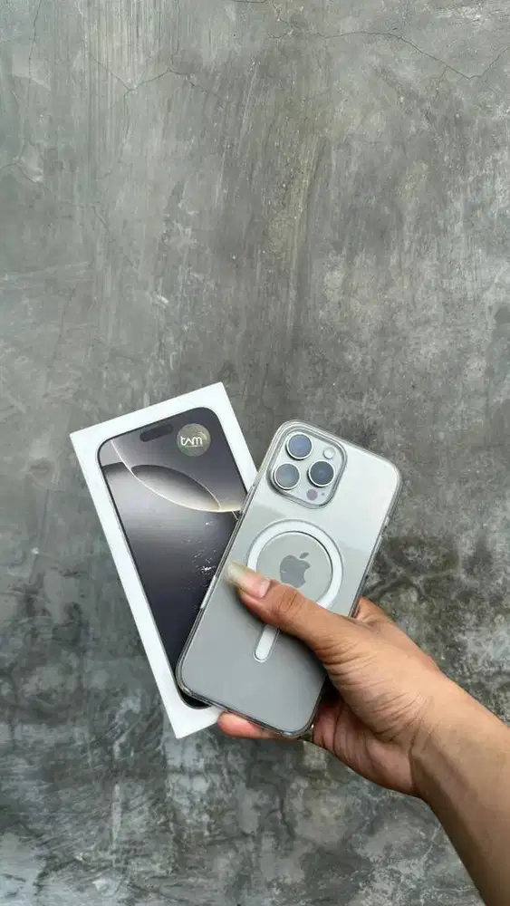 IPHONE 16 PROMAX NATURAL TITANIUM IBOX