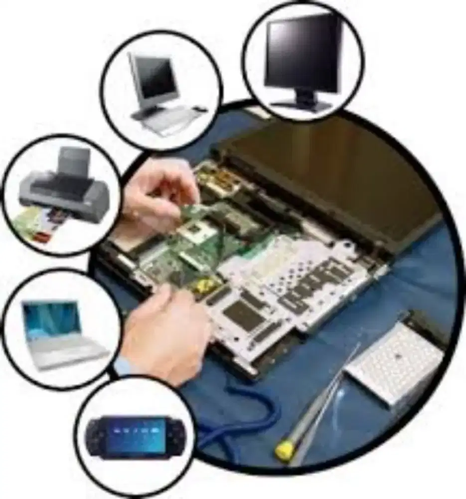 Jasa Servis Laptop, Komputer dan Printer
