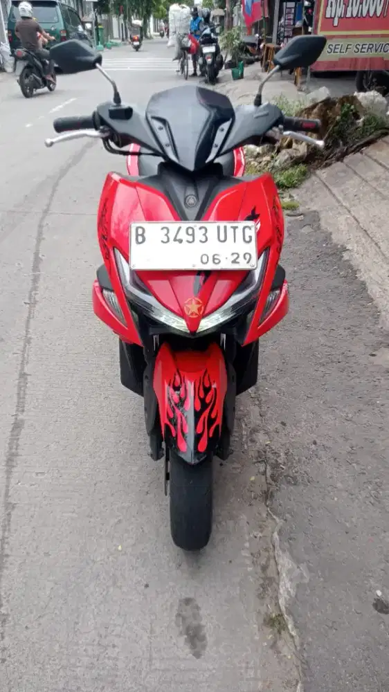 aerox 2019 mulus terawat mesin sehat bagus mesin segel