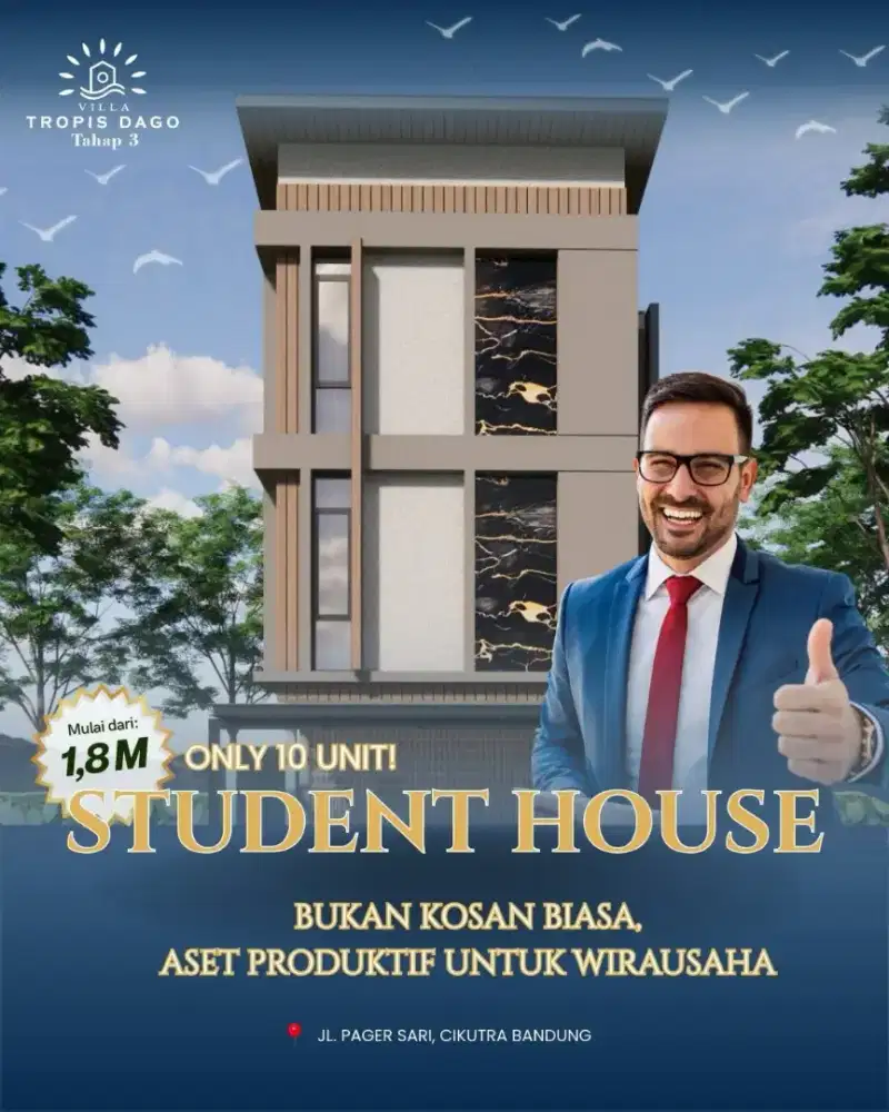 Rumah Kos dekat Kampus Widyatama