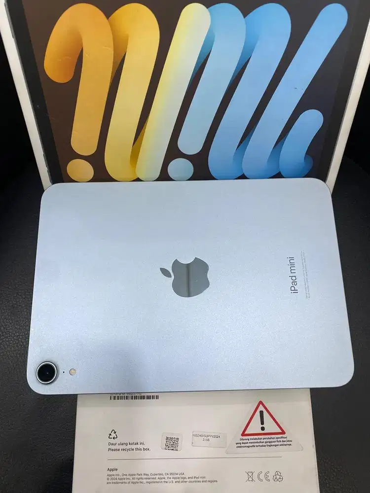 IPAD Mini 7 , Blue , 256GB IBox WiFi Only