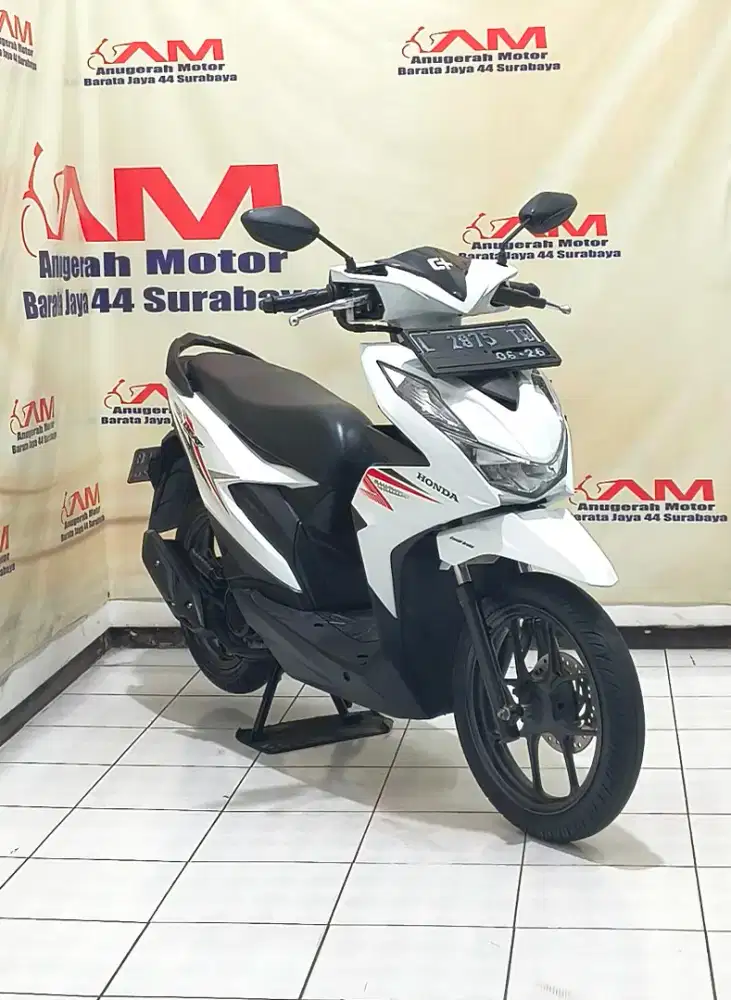 Ready Honda Beat CBS tahun 2021 warna putih