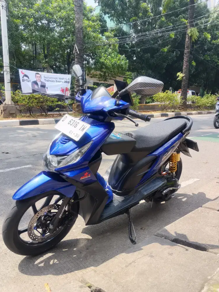 Beat karbu 2012 komplit plat D Bandung