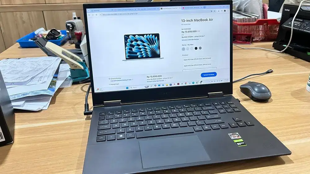 HP OMEN 15 Ryzen 7 4800H 16GB GTX1650 SSD512 – Gaming/Editing