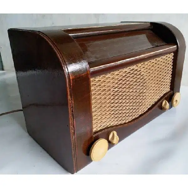Original Vintage Swedis Tube Radio AGA TYPE 2037 B Radio tube antik