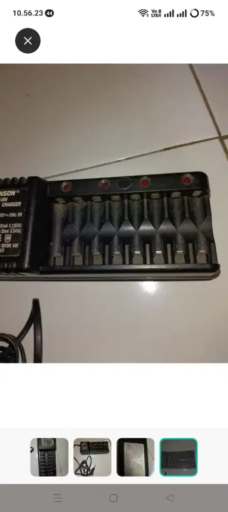 Dijual Charger Battery AAA dan AA merk ternama Vanson.