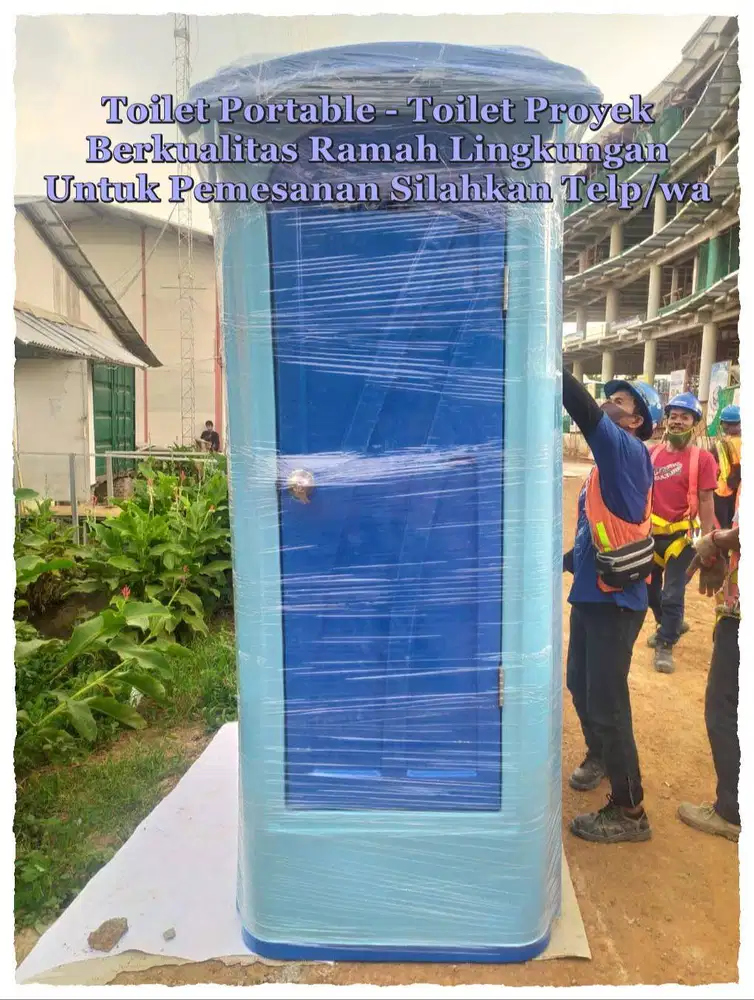 Toilet Portable,  Toilet Outdoor, WC Portable,Praktis Mudah Dipindahka