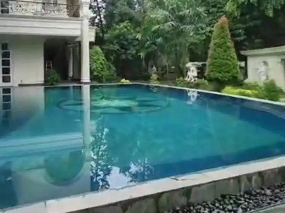 True Luxury For Living! Negotiable Rumah super luas  pondok indah Golf  Private pool Security 24/7 carpot muat banyak