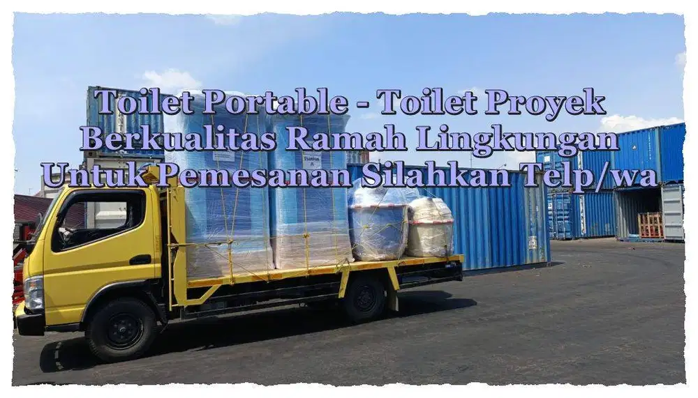 Toilet Portable Jongkok- Toilet Outdoor- WC Portable- Praktis Mudah Di