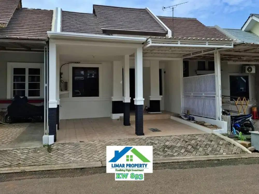 Rumah Siap Huni Harga Nego Sampai Deal di Kota Wisata Cibubur