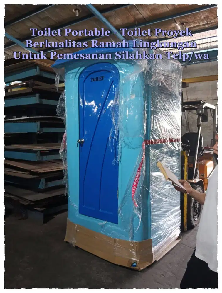 Toilet Portable / Toilet Outdoor/ WC Portable/Toilet Proyek/ Praktis M