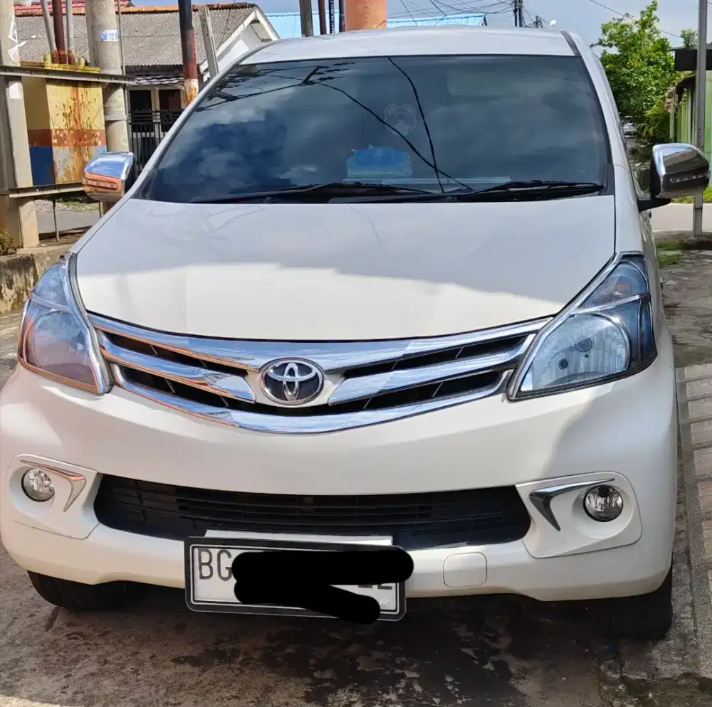 Avanza type G manual 2013