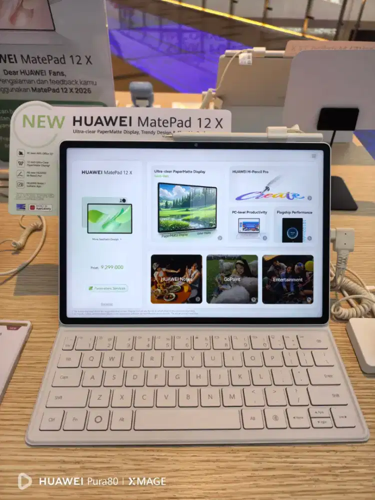 HUAWEI MATEPAD 12X FREE PEN & KEYBOARD