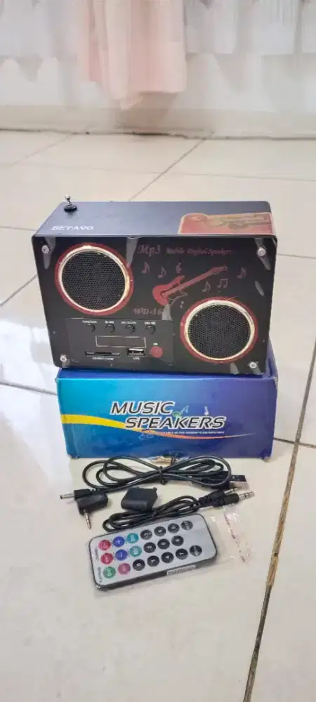 Music speaker SD/MMC/XD/MS card/Radio/USB