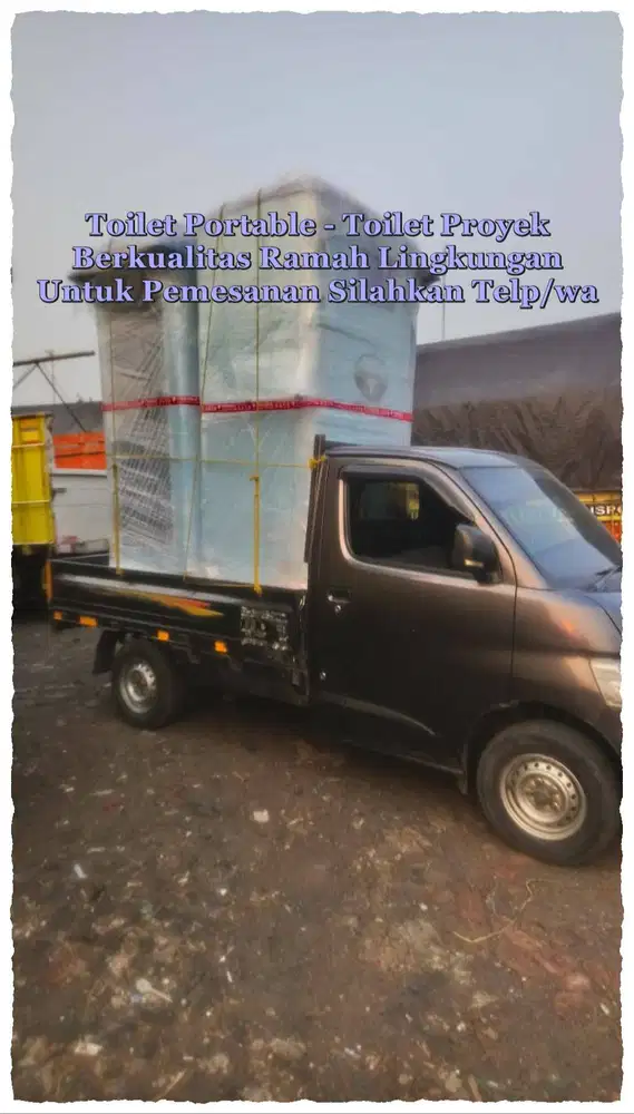 Toilet Portable Jongkok- Toilet Outdoor- WC Portable- Praktis Mudah Di