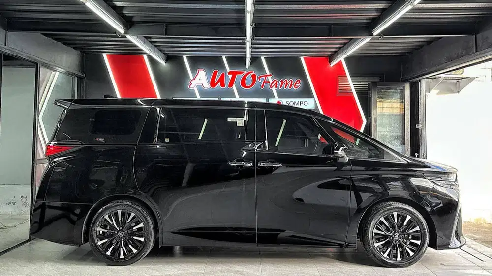 Toyota All New Alphard 2.5 G CVT CKD NIK 2024 Akhir Black On Black