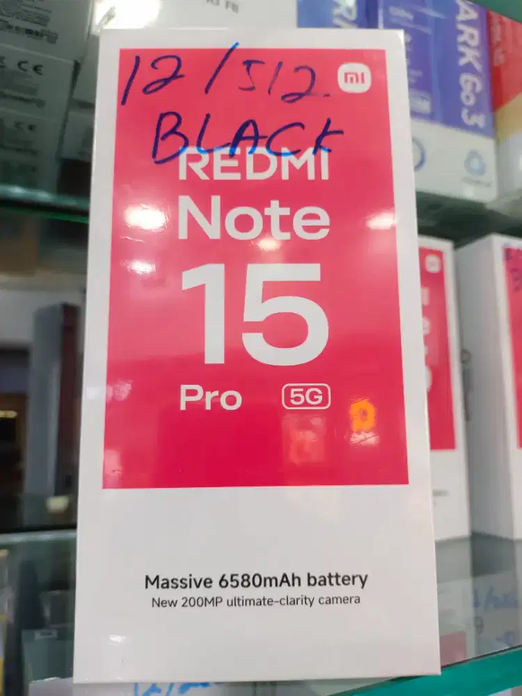 Redmi note 15pro 5G 12/512 new